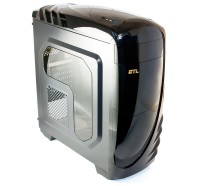 Корпус GTL Gaming K2-GTS Black, 500W, ATX Micro ATX Mini ITX, 2 x 3.5mm, USB