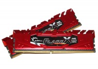 Модуль памяти 8Gb x 2 (16Gb Kit) DDR4, 2133 MHz, G.Skill Flare X, Red, 15-15-15-