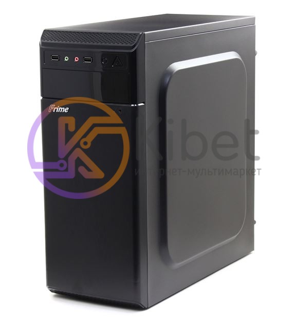 Корпус Frime FC-314B Black, 400W, 120mm, ATX, 3.5mm х 2, USB2.0 x 2, 5.25' x 3,