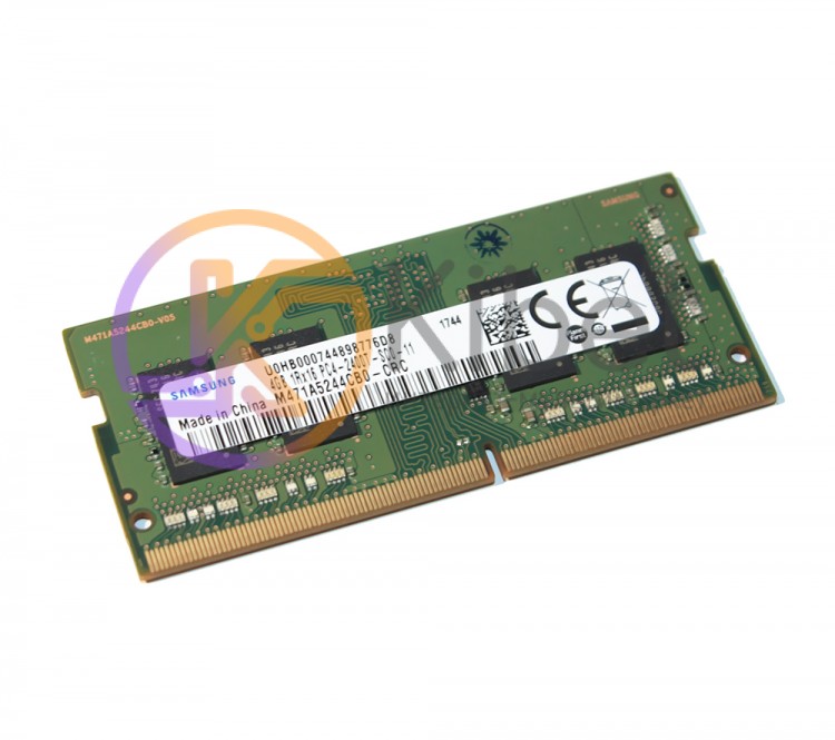 Модуль памяти SO-DIMM 4Gb, DDR4, 2400 MHz, Samsung, 1.2V, CL17 (M471A5244CB0-CRC