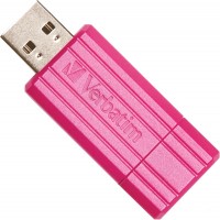 USB Флеш накопитель 16Gb Verbatim Store'N'Go Pin Stripe Pink 49067