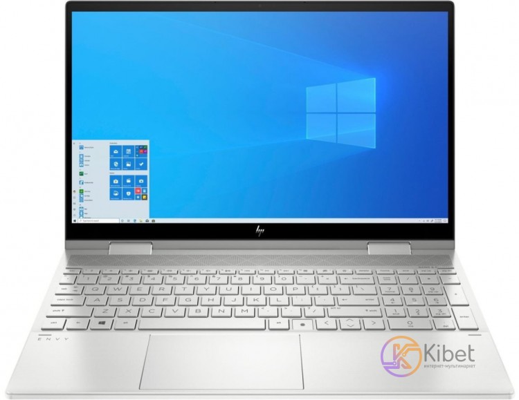 Ноутбук 15' HP Envy x360 15-ed0008ur (15V23EA) Silver 15.6', Multi-touch, глянце