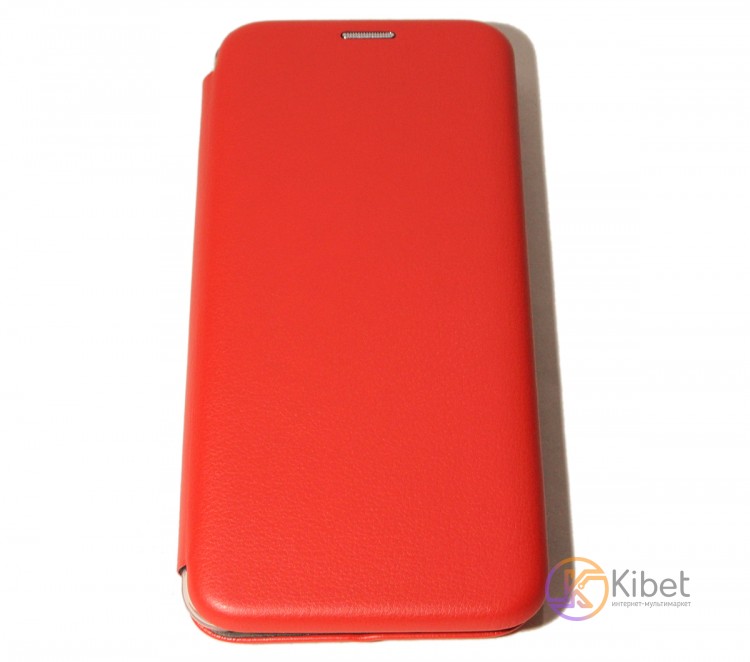 Чехол-книжка кожаная для Xiaomi Redmi Note 5 Note 5 Pro, Red