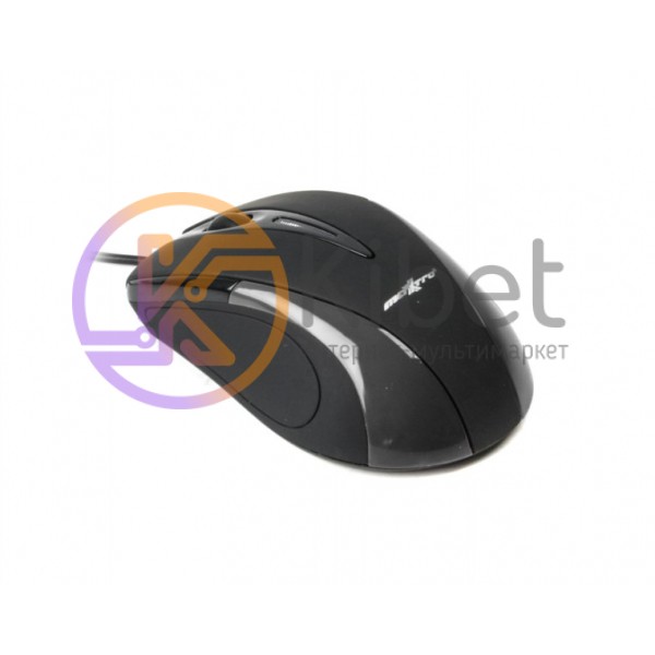 Мышь Maxxter Mc-401 оптическая, USB, Black