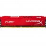 Модуль памяти 16Gb DDR4, 3466 MHz, Kingston HyperX Fury, Red, 19-23-23, 1.2V, с