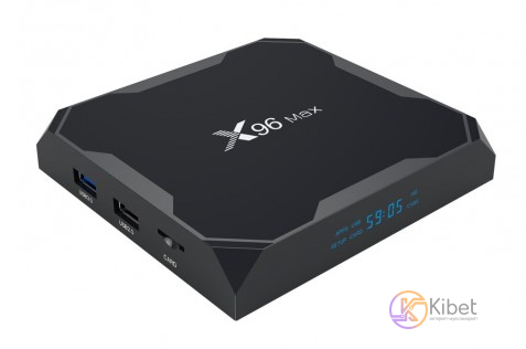 ТВ-приставка Mini PC - X96 MAX + 905x3, 2Gb, 16Gb, Wi-Fi 2.4G+5G+100Mbps, USB3.0