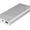 Универсальная мобильная батарея 10000 mAh, Trust Omni Thin Ultra Fast, Silver, 2