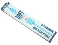 Кабель USB - microUSB, Joyroom 'Fast Charge', Blue, 1 м (JR-S118)