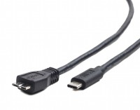 Кабель USB 3.0 - 1.0м Micro BM Type-C Cablexpert CCP-USB3-mBMCM-1M, премиум