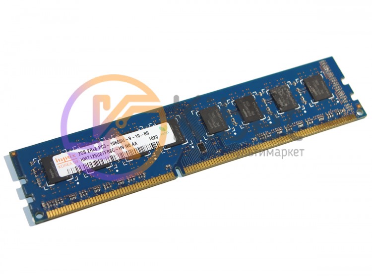 Модуль памяти 2Gb DDR3, 1333 MHz (PC3-10600), Hynix, 9-9-9-24, 1.5V (HMT125U6TFR