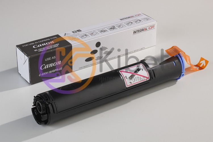 Тонер Canon C-EXV 18, Black, iR-1018 1019 1022 1023, туба, 465 г, Integral (1150