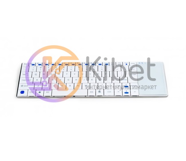 Клавиатура Gembird KB-P4-W-UA беспроводная, Phoenix серия, тонкая, touchpad, USB