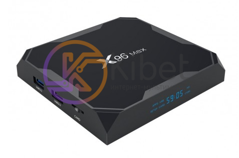 ТВ-приставка Mini PC - X96 MAX + 905x3, 4Gb, 32Gb, Wi-Fi 2.4G+5G+100Mbps, USB3.0