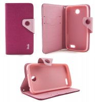 Чехол-книжка для смартфона Lenovo A398T Imak, pink
