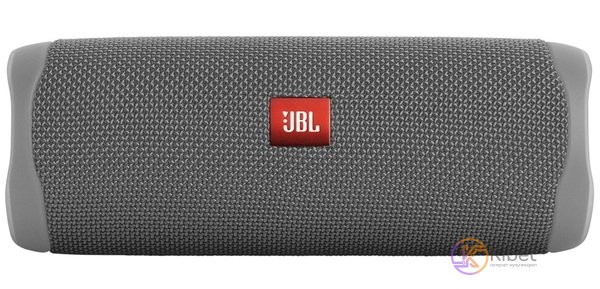 Колонка портативная 2.0 JBL Flip 5 Grey, 20B, Bluetooth, питание от аккумулятора