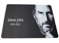 Коврик Office прорезиненый Steve Jobs