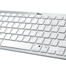 Клавиатура беспроводная Trust Nado, White, Bluetooth, ультратонкая, мультимедийн