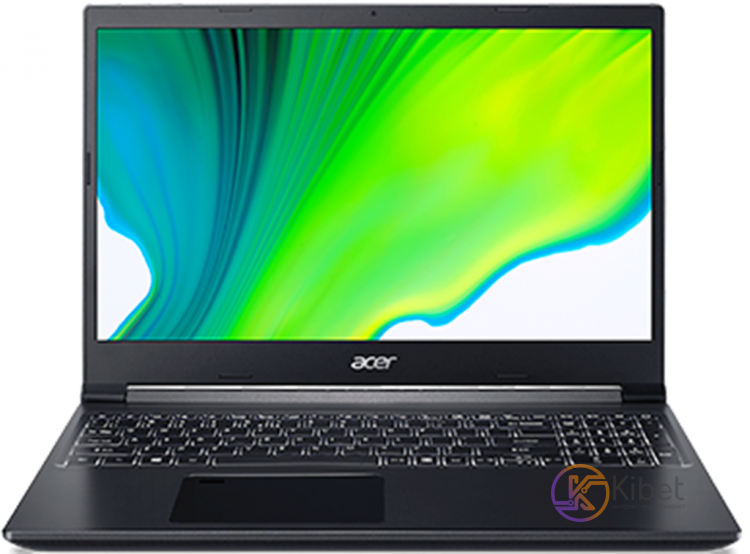 Ноутбук 15' Acer Aspire 7 A715-75G (NH.Q88EU.00M) Charcoal Black 15.6' матовый L