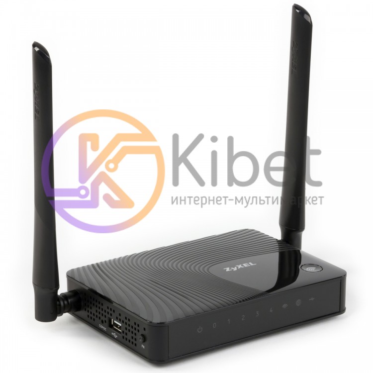 Роутер Zyxel Keenetic 4G III, Black, 3G 4G, WiFi (2.4GHz до 300 Mb s), 1xLan 1