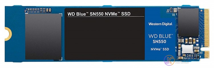 Твердотельный накопитель M.2 1Tb, Western Digital Blue SN500, PCI-E 4x, 3D TLC,