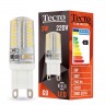 Лампа Tecro LED, G9, 3W (аналог 30Вт), 2700K, White, 240Lm, 360?, 220V (TL-G9-3W