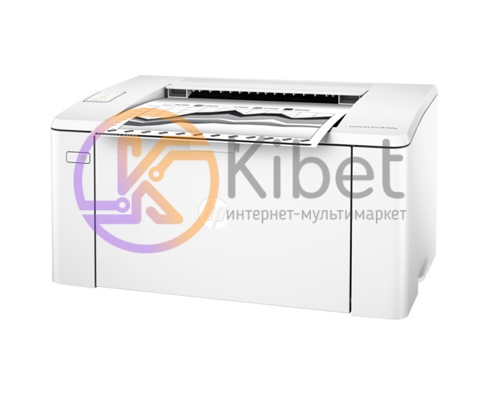 Принтер лазерный ч б A4 HP LJ Pro M102w (G3Q35A), White, WiFi, 600x600 dpi, до 2
