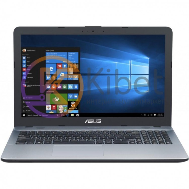 Ноутбук 15' Asus X541UA-GQ1354 Silver 15.6' матовый LED HD (1366x768), Intel Cor