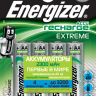 Аккумулятор AA, 2300 mAh, Energizer Recharge Extreme, 4 шт, 1.2V, Blister (ENR E