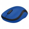 Мышь Logitech M220 Silent, Blue Black, USB, беспроводная, оптическая, 1000 dpi,