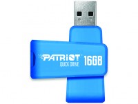 USB 3.1 Флеш накопитель 16Gb Patriot Color Quickdrives Blue, PSF16GQDBL3USB