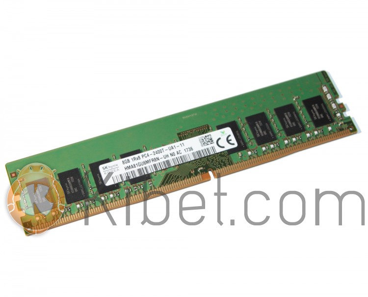 Модуль памяти 8Gb DDR4, 2400 MHz, Hynix Original, 17-17-17, 1.2V (HMA81GU6MFR8N-