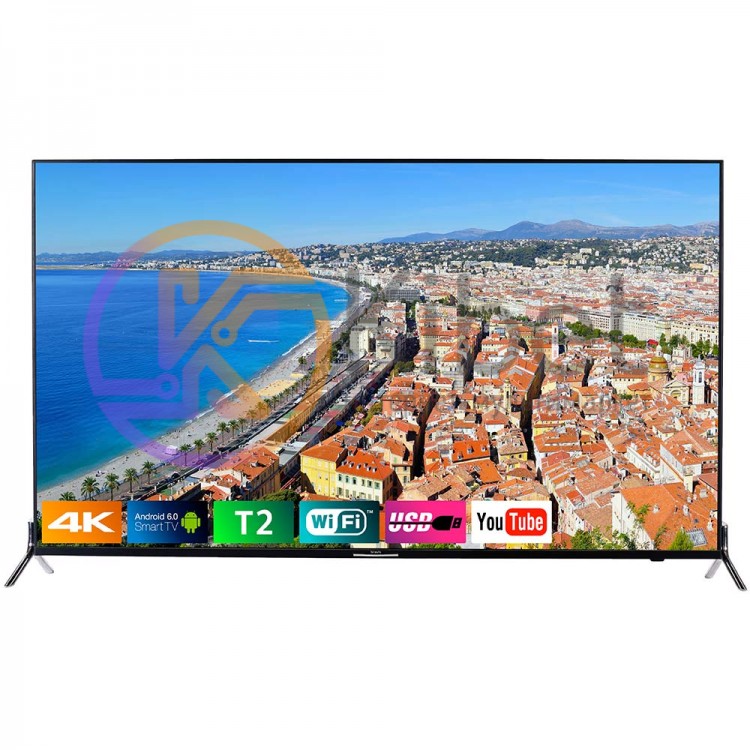 Телевизор 55' Bravis ELED-55Q5000, LED 3840x2160 60Hz, Smart TV, DVB-T2 USB, VES