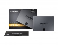 Твердотельный накопитель 1Tb, Samsung 860 QVO, SATA3, 2.5', 3D QLC, 550 520 MB s