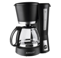 Кофеварка Scarlett SC-038 Black, 600W, капельная (фильтрационная), управления эл