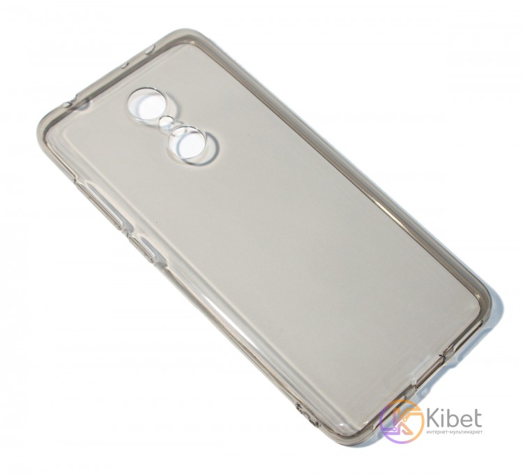 Накладка силиконовая для смартфона Xiaomi Redmi 5, Dark Transparent