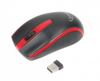 Мышь Gembird MUSW-107-R беспроводная, Red USB