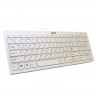 Клавиатура Extradigital ED-K101 White, USB, лазерная гравировка, ножничный механ