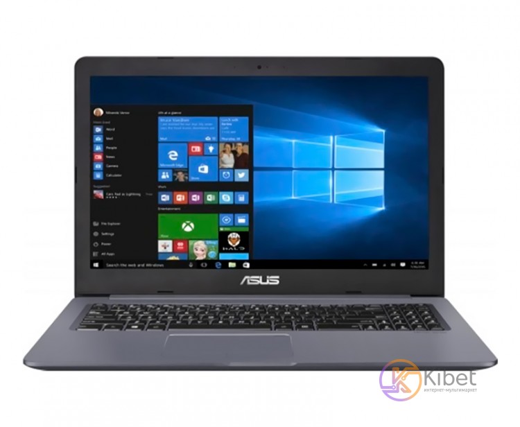 Ноутбук 15' Asus N580VD-DM435 Grey, 15.6' матовый LED FullHD (1920x1080), Intel