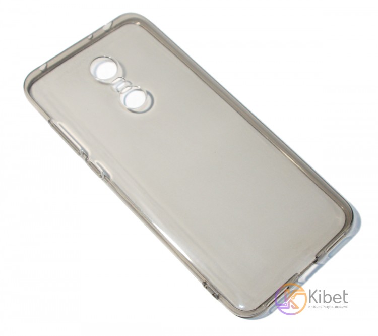 Накладка силиконовая для смартфона Xiaomi Redmi 5 Plus , Dark Transparent