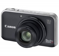 Фотоаппарат Canon PowerShot SX210 IS Black, матрица 1 2.3', 14.1 Мп, зум 14х (оп