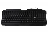 Клавиатура GTL K728 Black, USB, стандартная (GTL-K728)