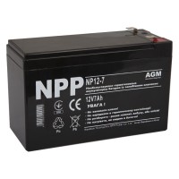 Батарея для ИБП 12В 7Ач NPP NP12-7