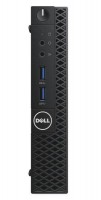 Неттоп Dell OptiPlex 3070 MFF, Black, Core i3-9100T (4x3.1 GHz), 4Gb DDR4, H370,