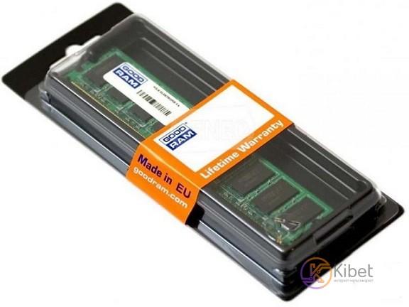 Модуль памяти 4Gb DDR3, 1600 MHz, Goodram, 11-11-11-28, 1.35V (GR1600D3V64L11S 4