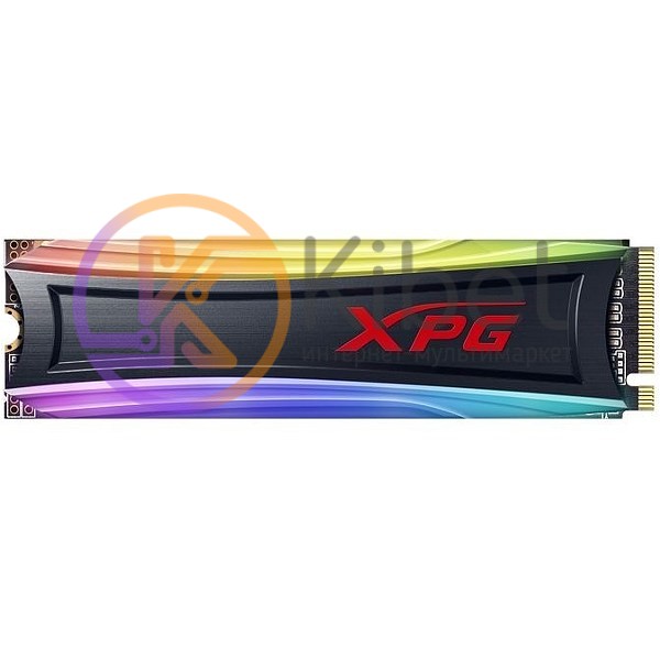 Твердотельный накопитель M.2 256Gb, A-Data XPG Spectrix S40G RGB, PCI-E 4x, 3D T