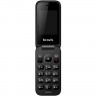 Мобильный телефон Bravis C243 Flip Dual Sim Black, 2 Sim, 2.44' (240x320), Micro