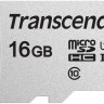 Карта памяти microSDHC, 16Gb, Class10 UHS-I, Transcend, без адаптера (TS16GUSD30