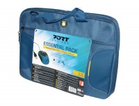 Сумка для ноутбука 15,6' Port Designs, Bag Essential Pack Blue (полиэстер, 50x34