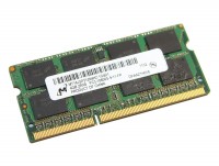 Модуль памяти SO-DIMM 4Gb, DDR3, 1333 MHz (PC3-10600), Micron, 9-9-9-24, 1.5V (M