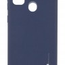 Накладка силиконовая для смартфона Samsung M30s M21, SMTT matte Dark blue